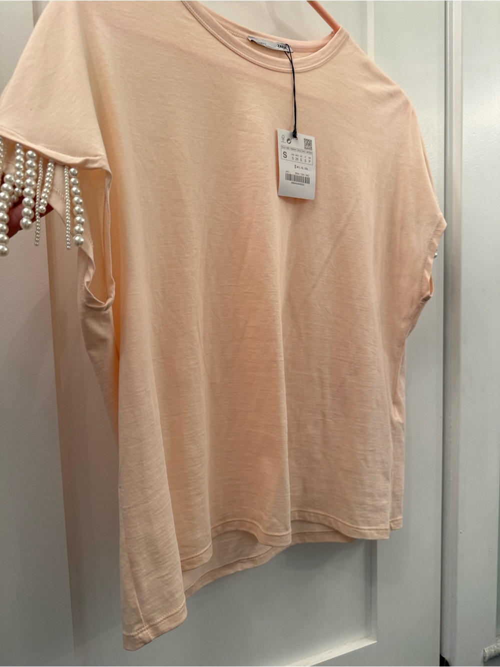 Light Peach Women's Relaxed Tee -